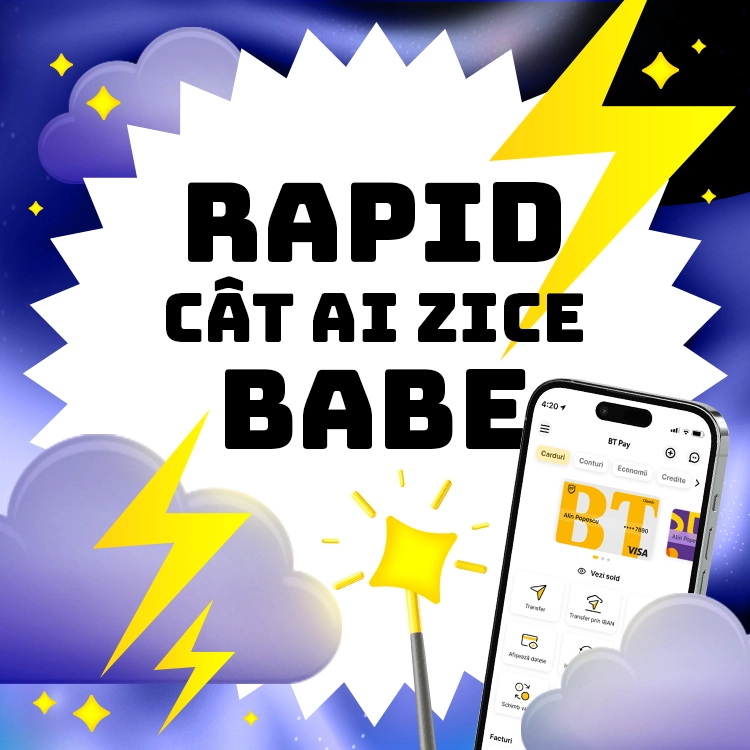 Hero image deschidere cont online BT Pay Mobile