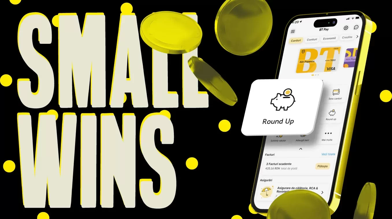 Cont economii Round Up BT Pay