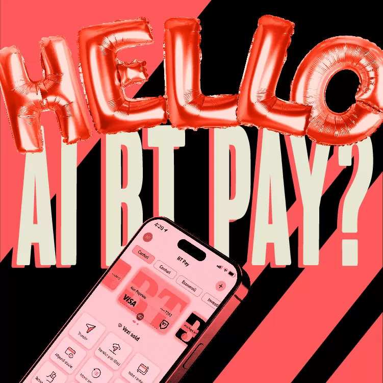 Hero image deschidere cont online BT Pay Mobile