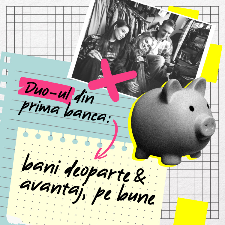 Hero image pachet cont economii kidCONT si abonament cont curent Kid sau College Mobile