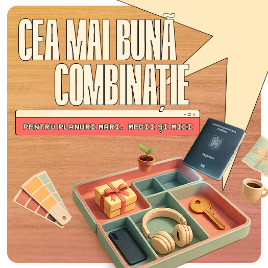 Hero image pachet credit nevoi personale asigurare dobanda fixa si card cumparaturi Mobile