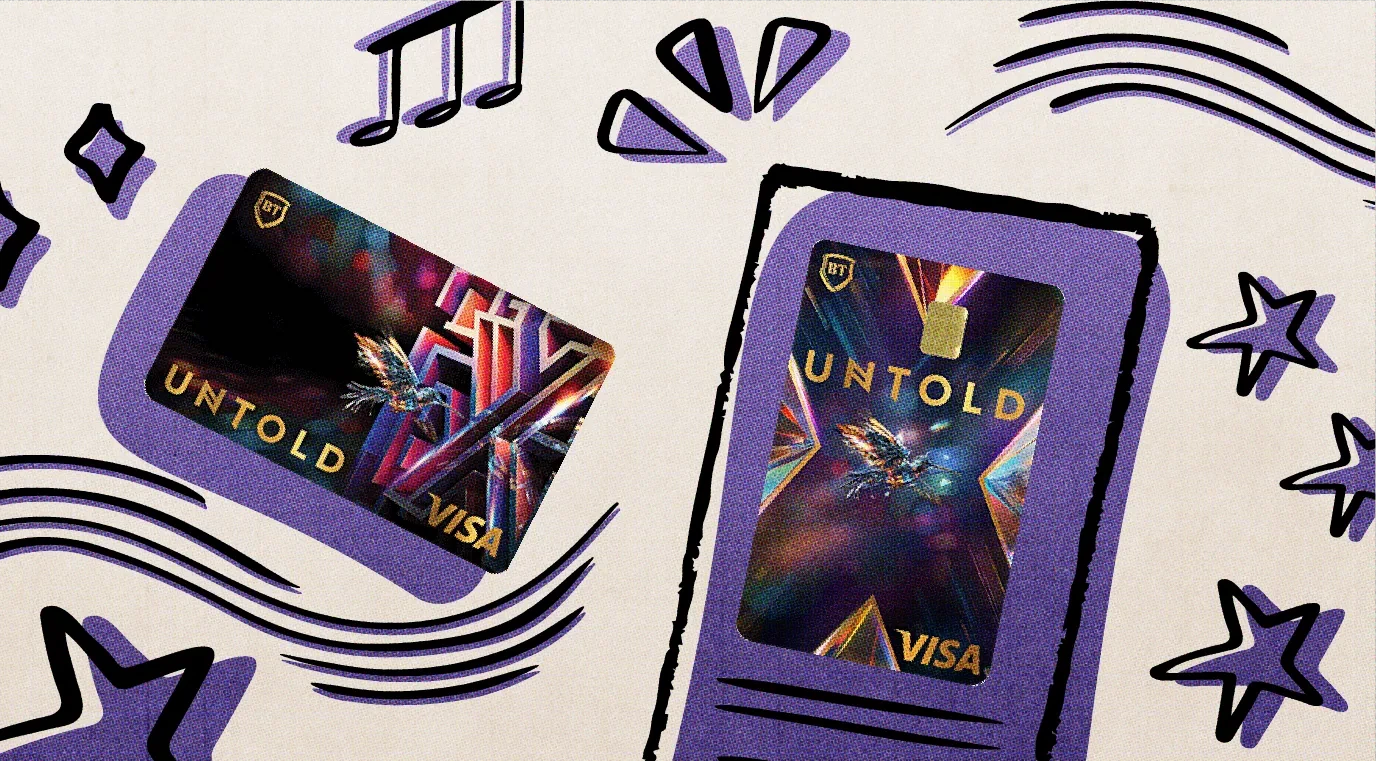 Card debit BT x UNTOLD x Visa BT Pay