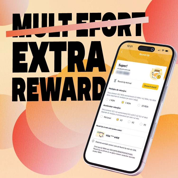 Hero image cont economii Round Up BT Pay Mobile