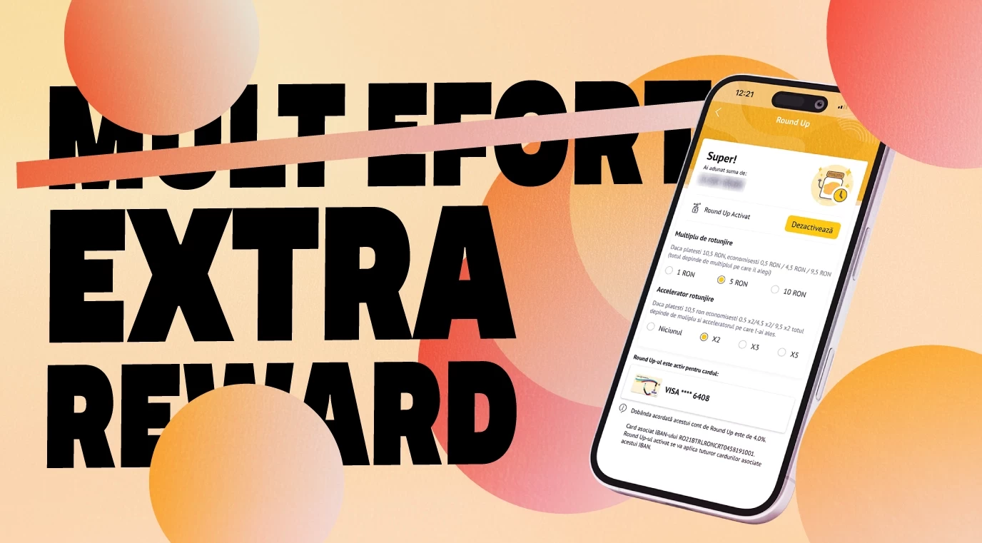 Cont economii Round Up BT Pay