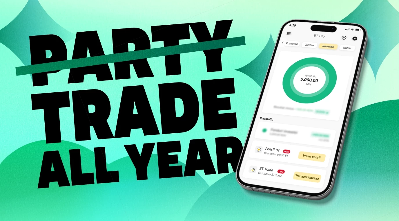 Investitii bursa BT Pay