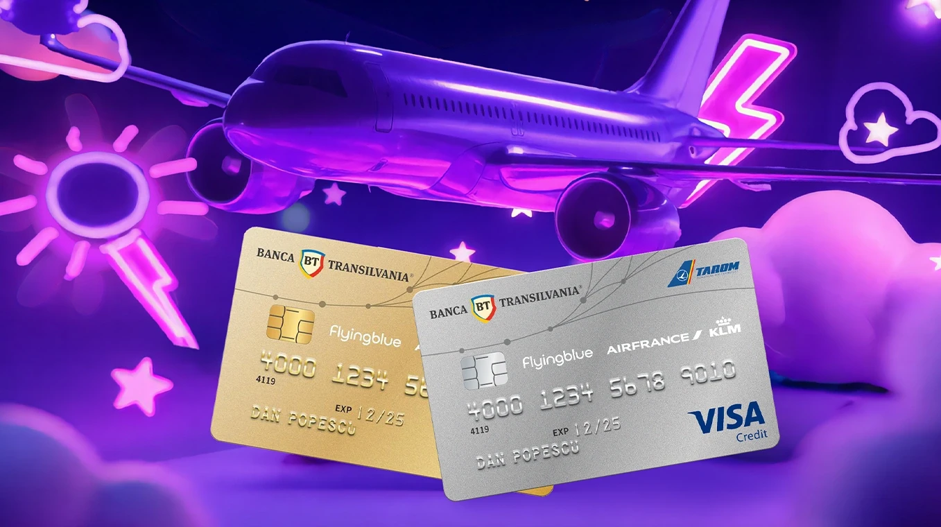 Card BT Flying Blue Classic si Premium