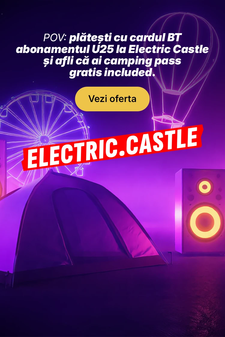 Abonament Camping Pass Electric Castle