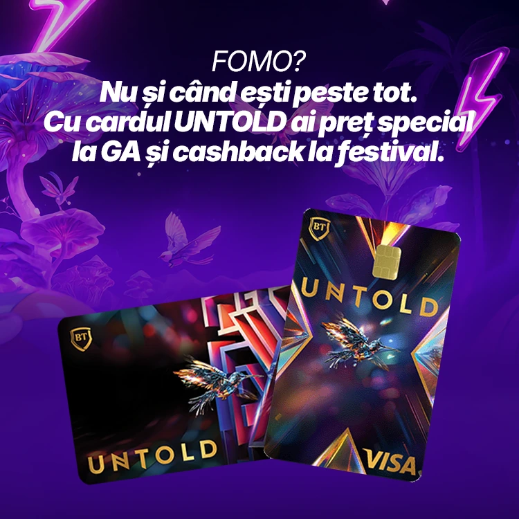 Hero image card debit BT x UNTOLD x Visa BT Pay Mobile